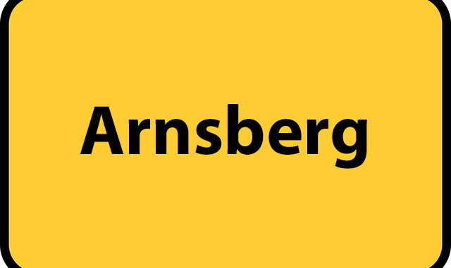 Arnsberg Ortsschild