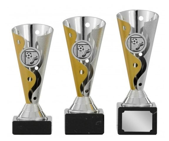 3er Pokal-Serie gold/silber