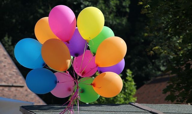 Luftpumpe für Ballons