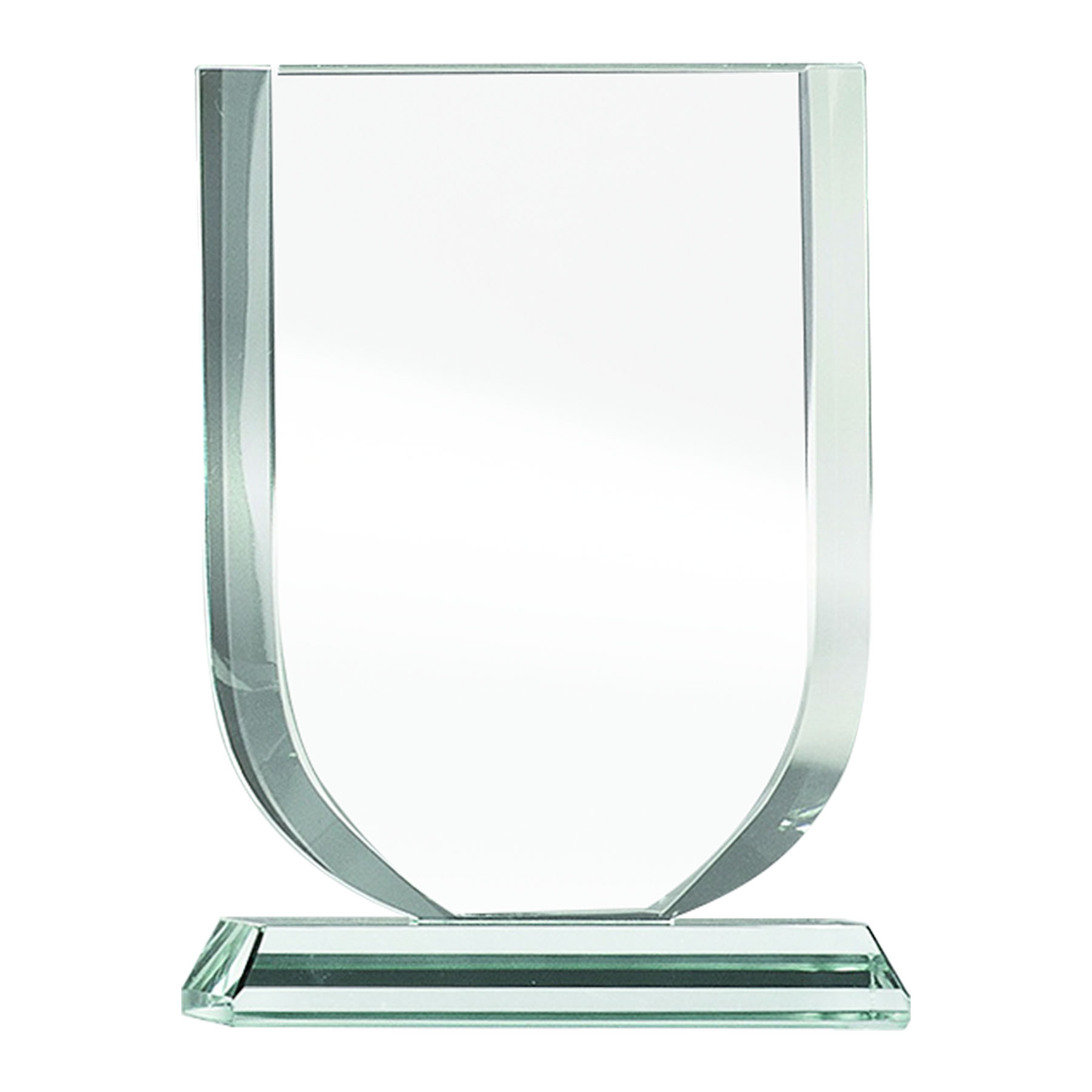 Produktbild von Glastrophäe "Koralle" inkl. Lasergravur und Geschenkverpackung