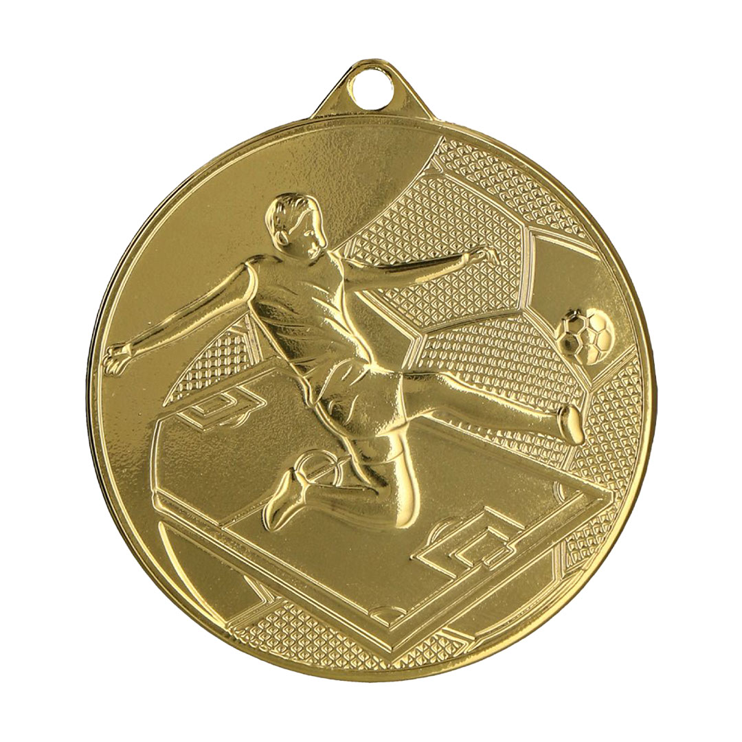 Produktbild von Fußballmedaille "Columba" Ø 50 mm inkl. Kordel