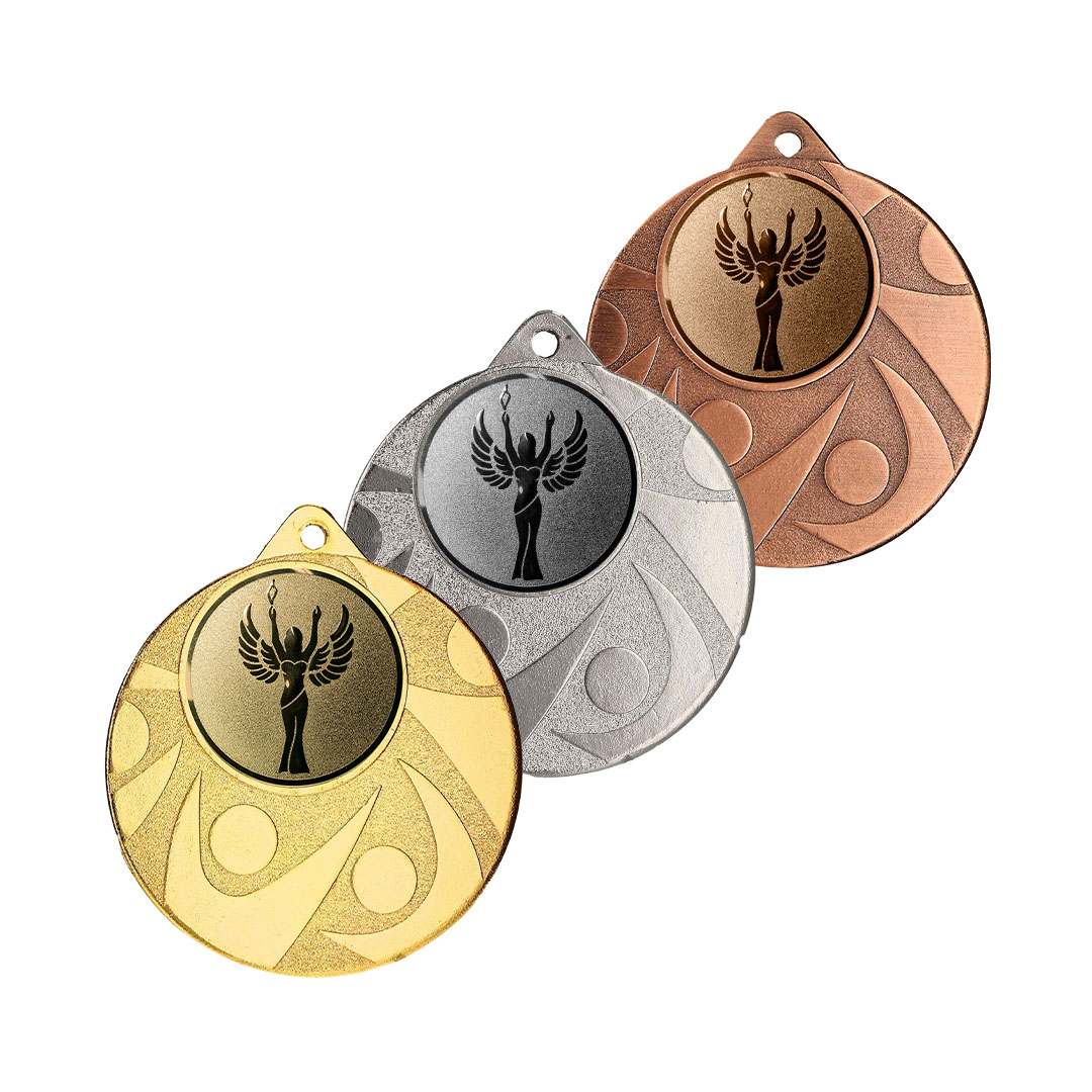 Produktbild von Medaille "Aythya" Ø 50 mm inkl. Wunschemblem und Kordel