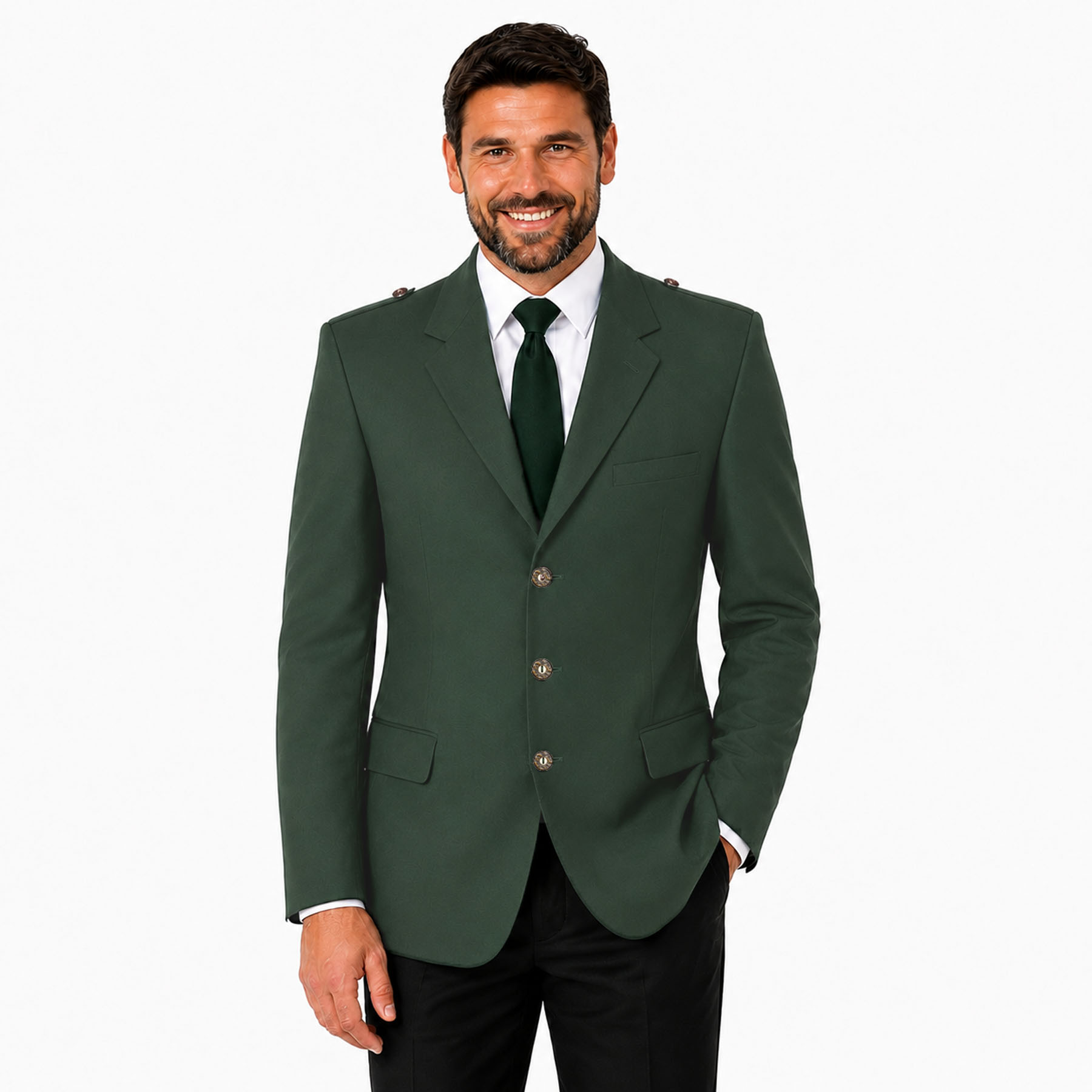 Produktbild von Schützenjacke Hubertus dunkelgrün