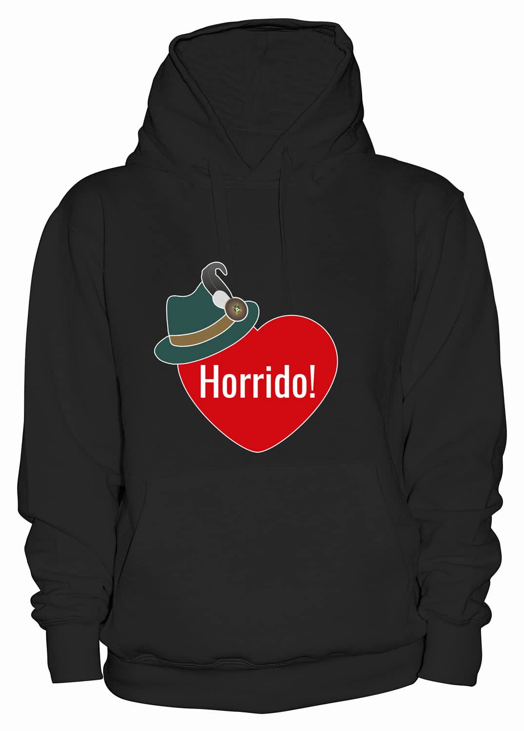 Produktbild von Hoodie "Horrido" - Damen