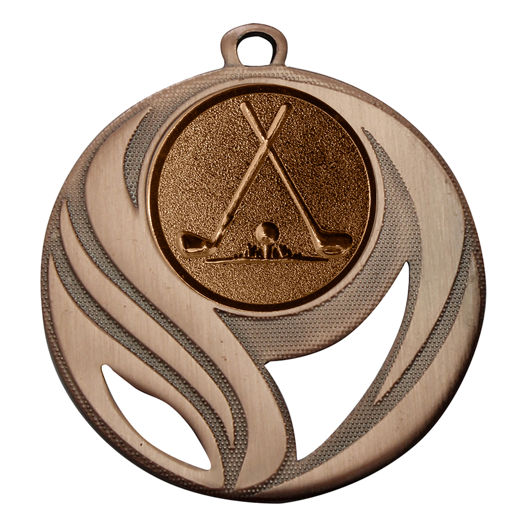 Produktbild von Golfmedaille "Araujia" Ø 50 mm inkl. Kordel