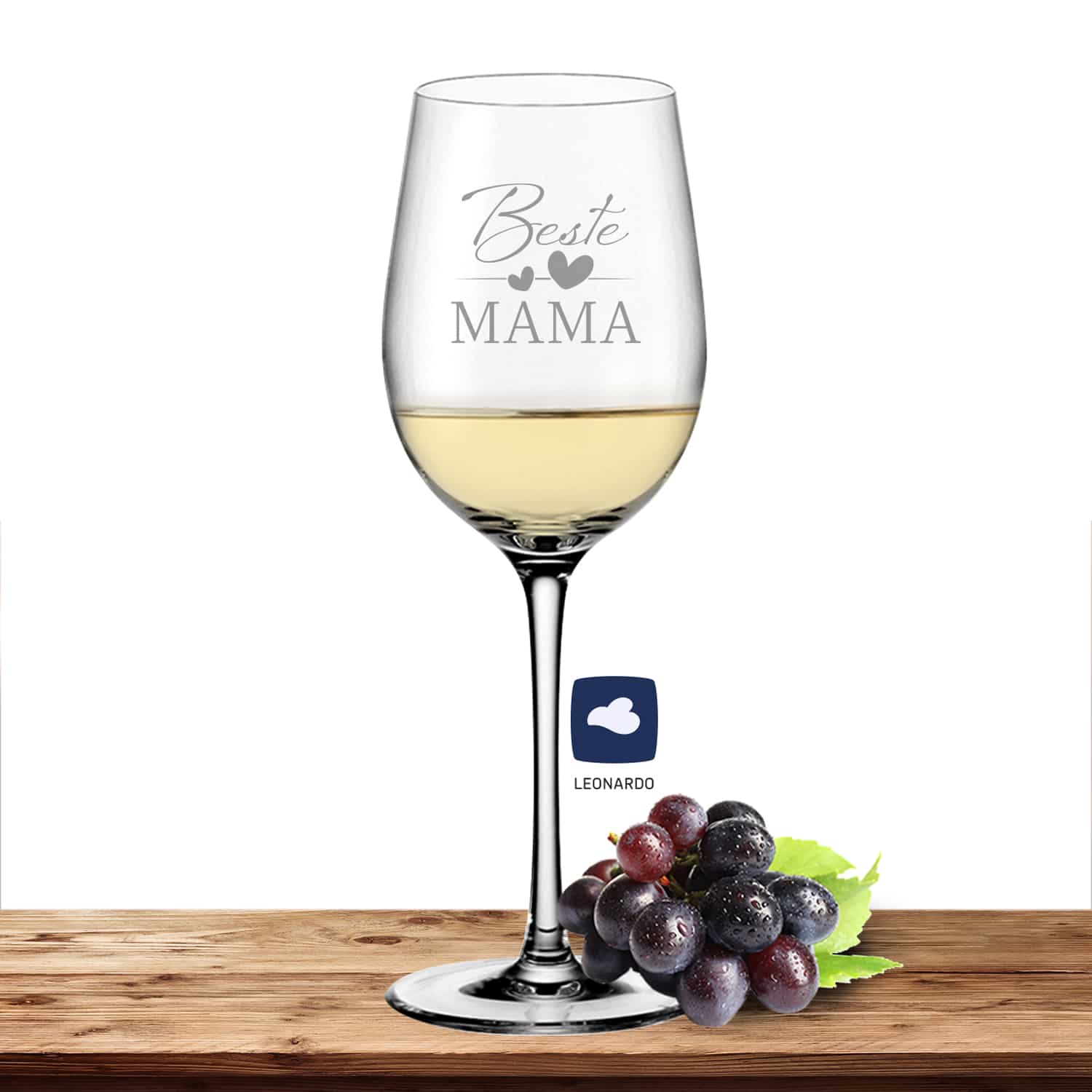 Leonardo Weißweinglas 300ml Ciao+ "Beste Mama"