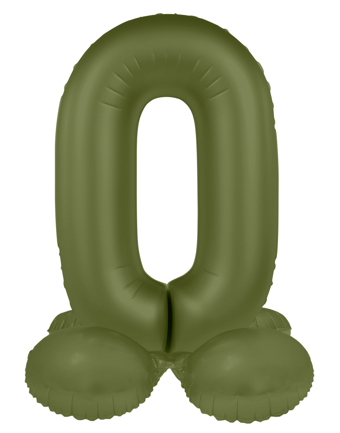Produktbild von Stehende Zahlenluftballons Grün von 0 bis 9 - 72cm