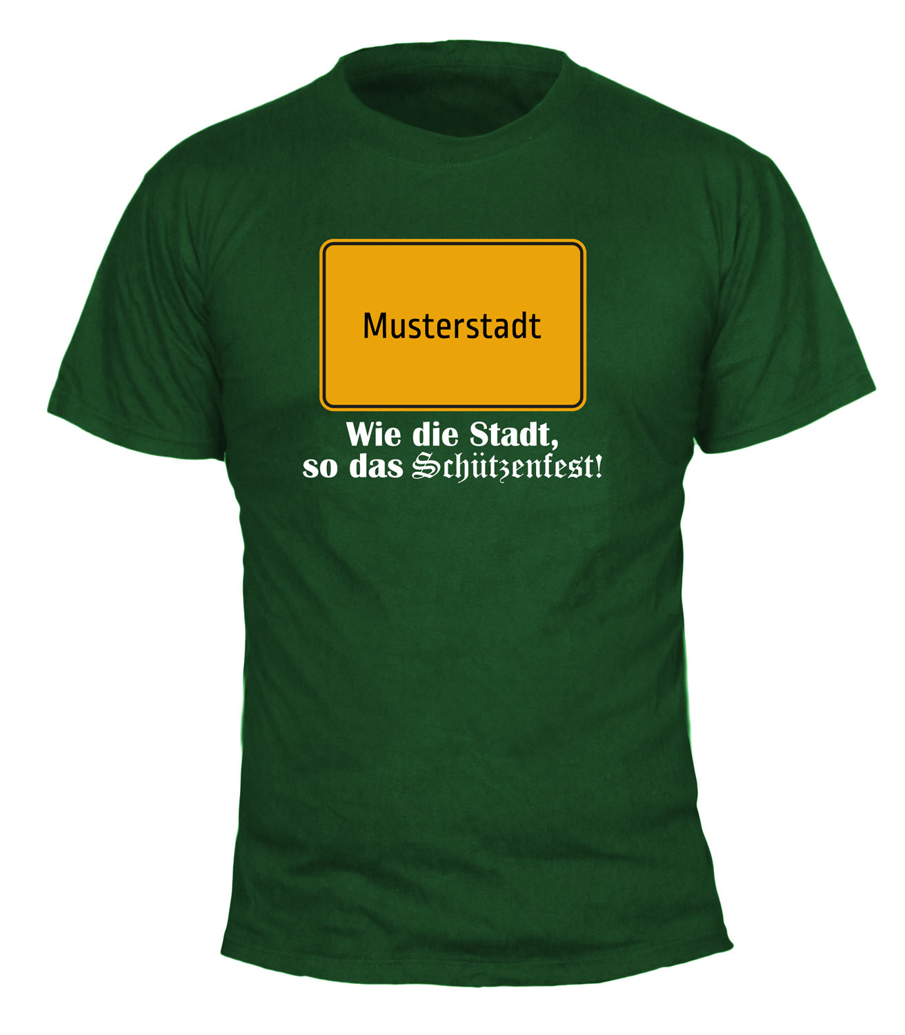 Produktbild von T-Shirt "Wie die Stadt" - Herren