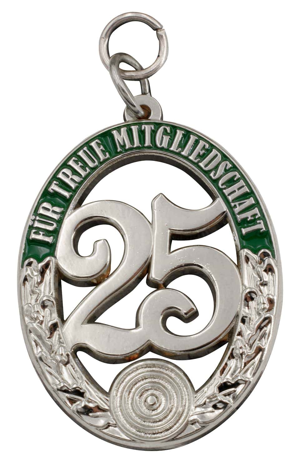 Produktbild 2 von Jubiläumsanhänger "Für Treue Mitgliedschaft" mit Zahl 25