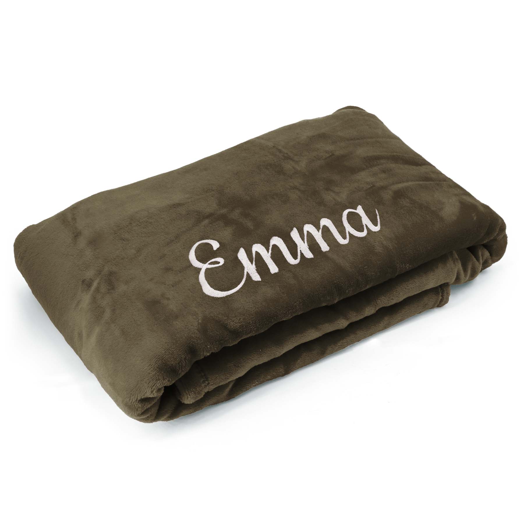 Kuscheldecke mit Name oder Wunschtext » kaufen bei