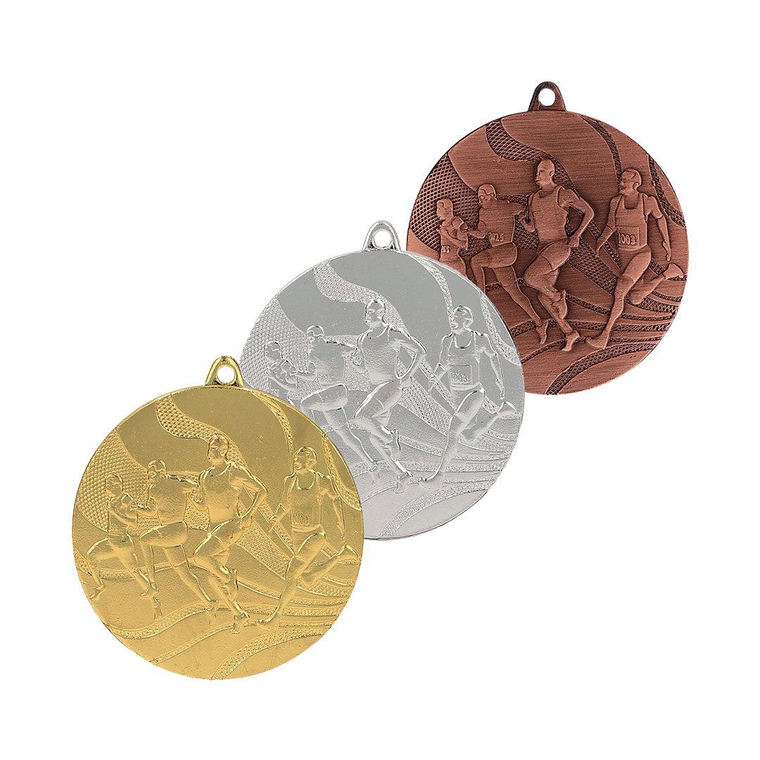 Produktbild von Laufsportmedaille "Dryobates" Ø 50 mm inkl. Kordel