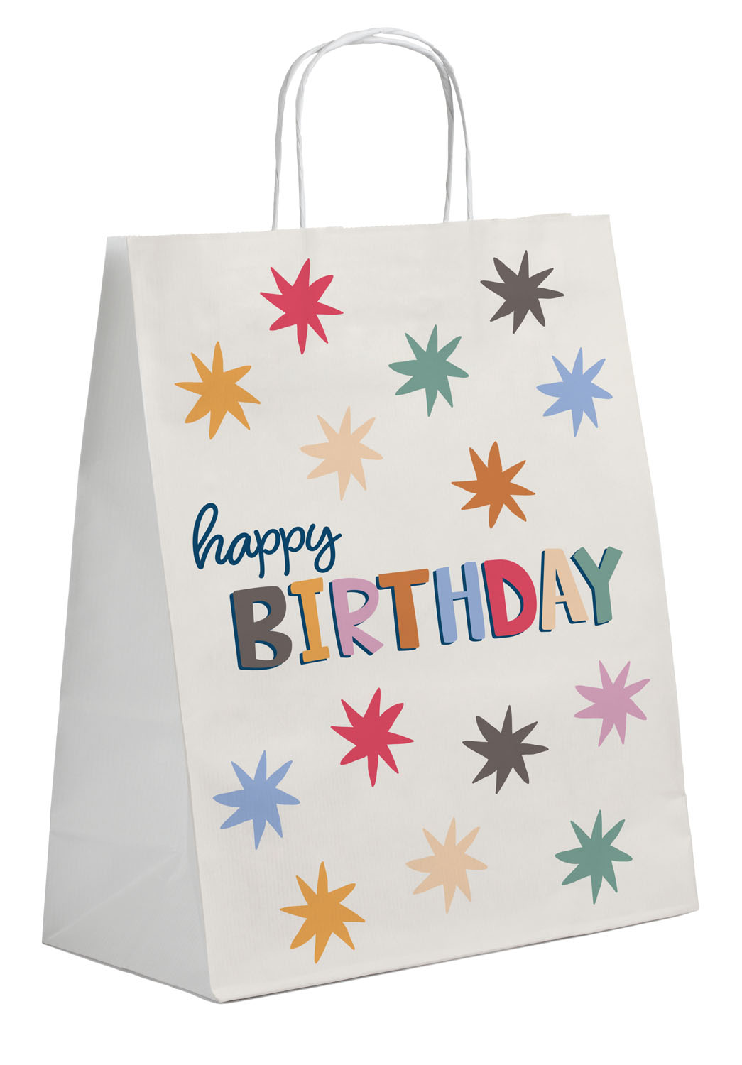Produktbild von Geschenktüten "Happy Birthday" - 6 Stück