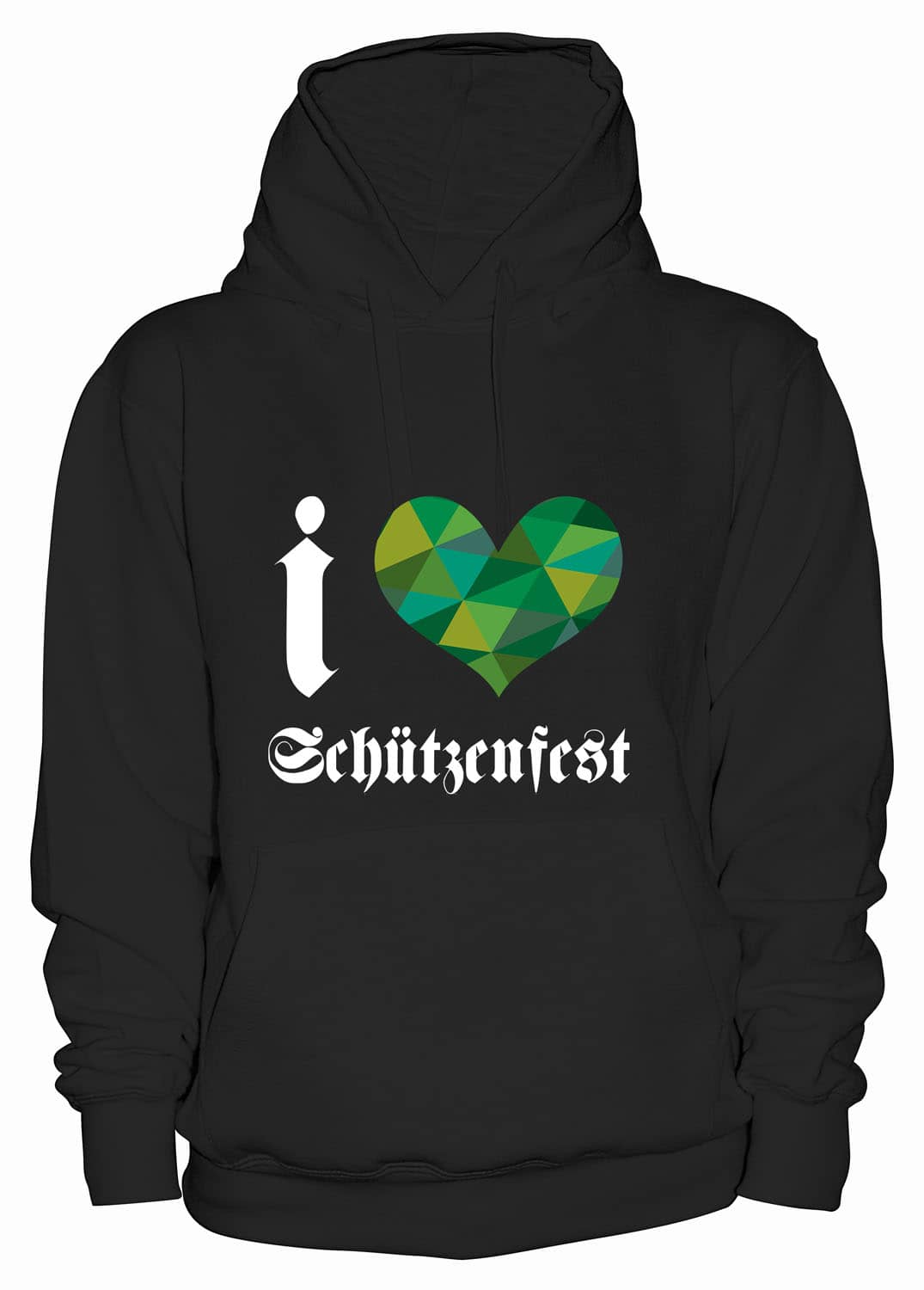 Produktbild von Hoodie "I Love Schützenfest" - Damen