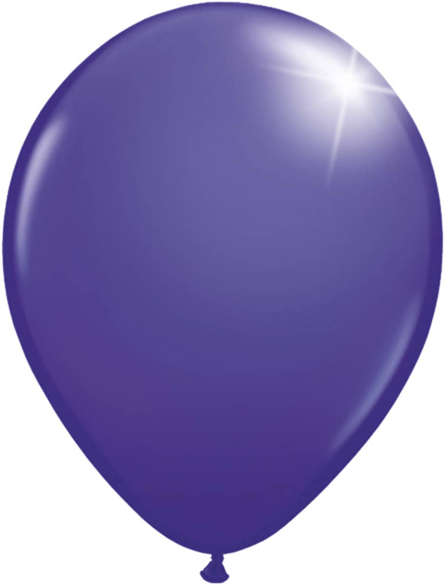 Produktbild von 100 Luftballons Violett Metallic - Ø 30cm