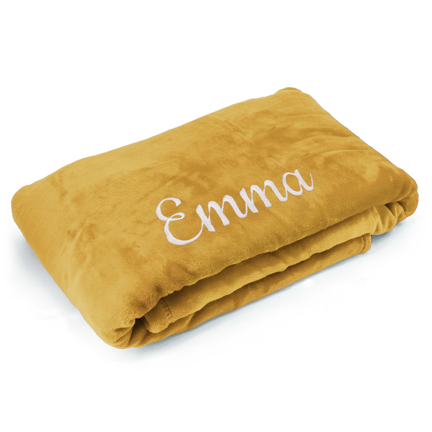 Kuscheldecke mit Name oder Wunschtext » kaufen bei