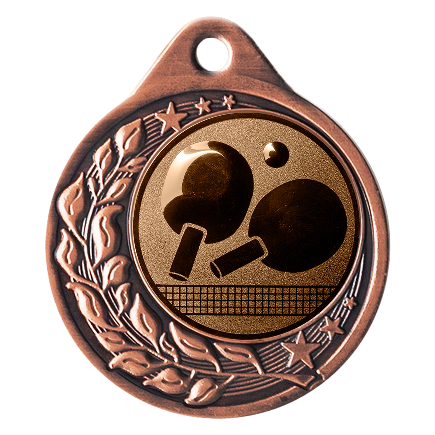 Produktbild von Tischtennis-Medaille "Anemonen" Ø 40 mm inkl. Kordel