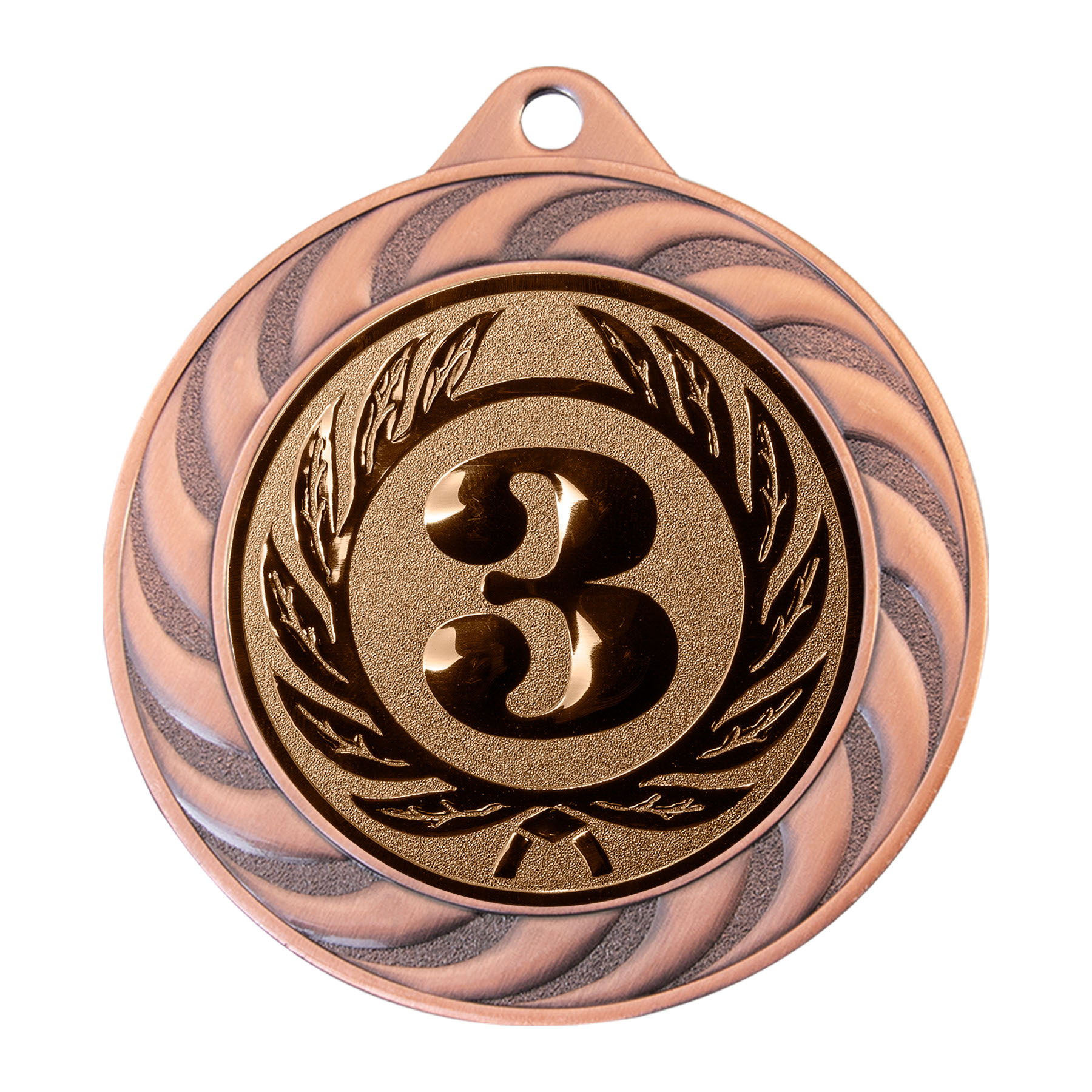 Produktbild von Express-Medaille "Aster" Ø 70 mm inkl. Wunschemblem und Kordel