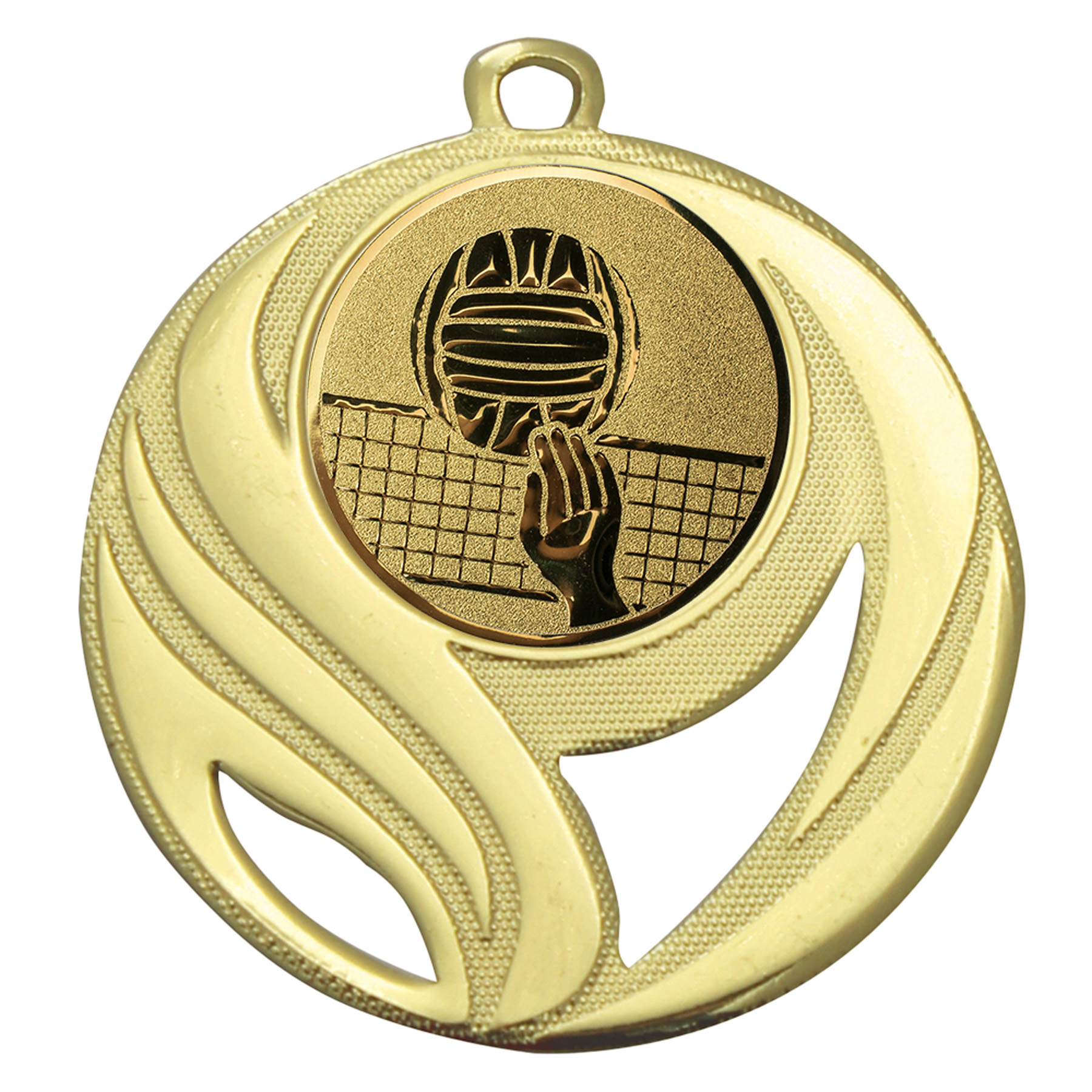 Produktbild von Volleyball-Medaille "Araujia" Ø 50 mm inkl. Kordel