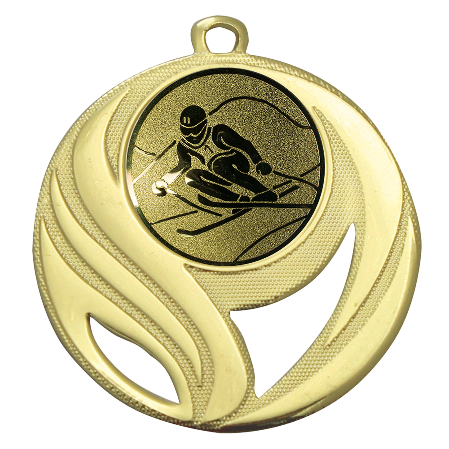 Produktbild von Skimedaille "Araujia" Ø 50 mm inkl. Kordel