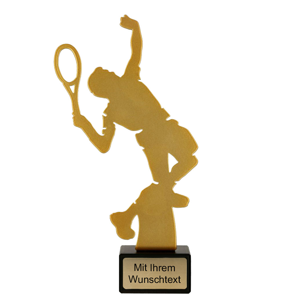Produktbild von Metalltrophäe Tennis "Tholeiit"