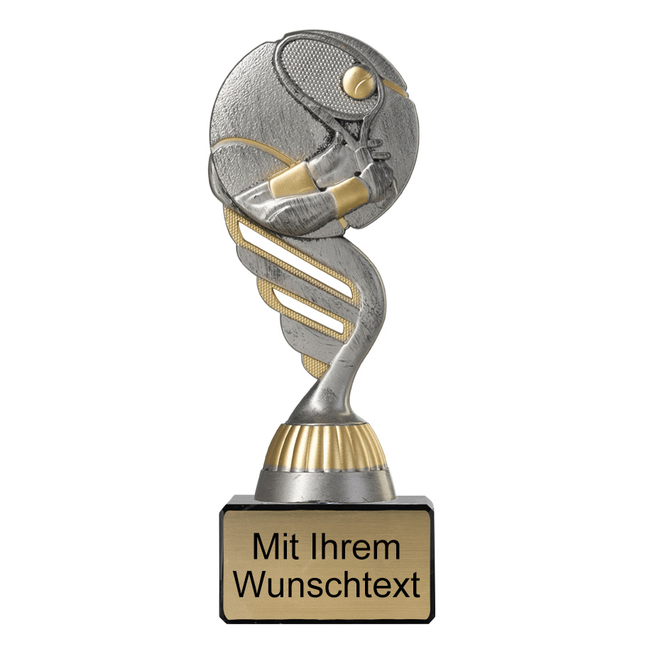 Produktbild von Tennispokal PF209 altsilber-gold