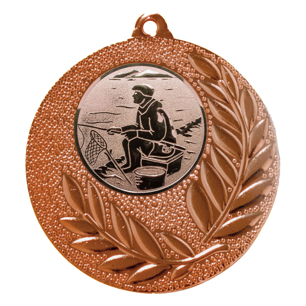 Produktbild von Angel-Medaille "Gladiolen" Ø 50 mm inkl. Kordel