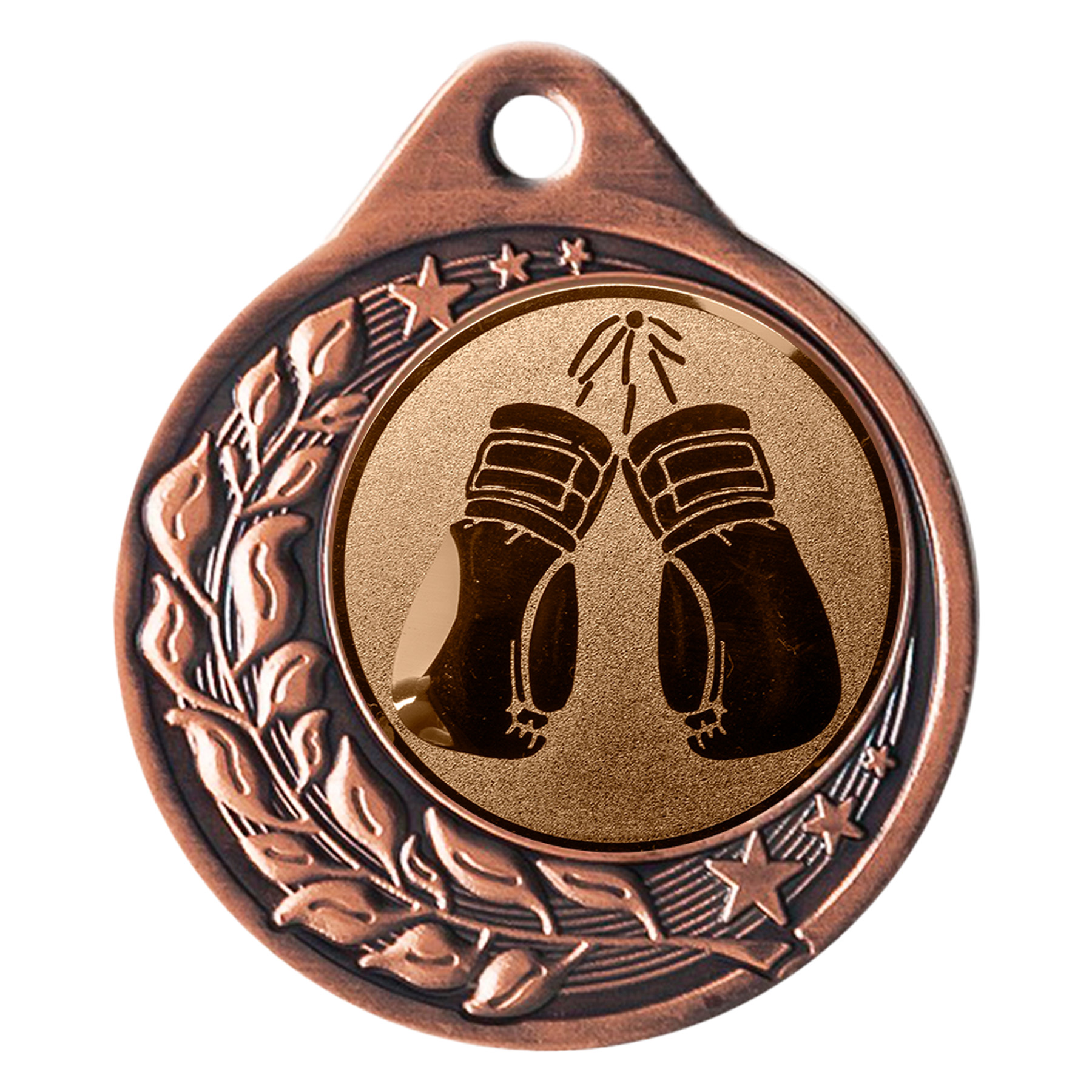 Produktbild von Box-Medaille "Anemonen" Ø 40 mm inkl. Kordel