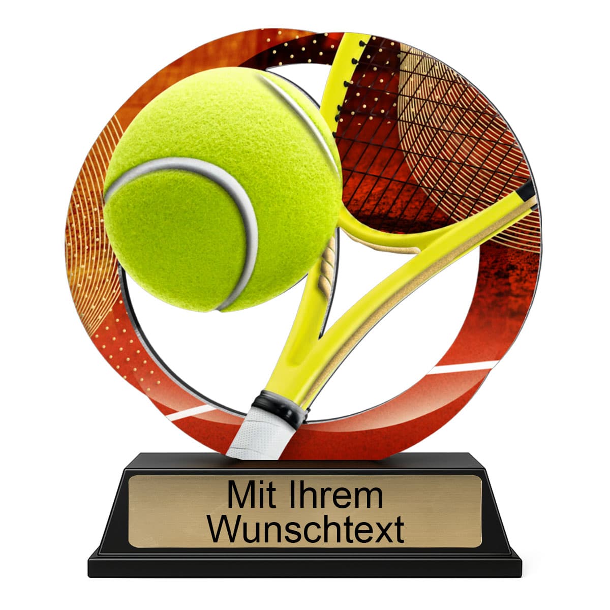 Produktbild von Metalltrophäe Tennis 3er Serie M03T