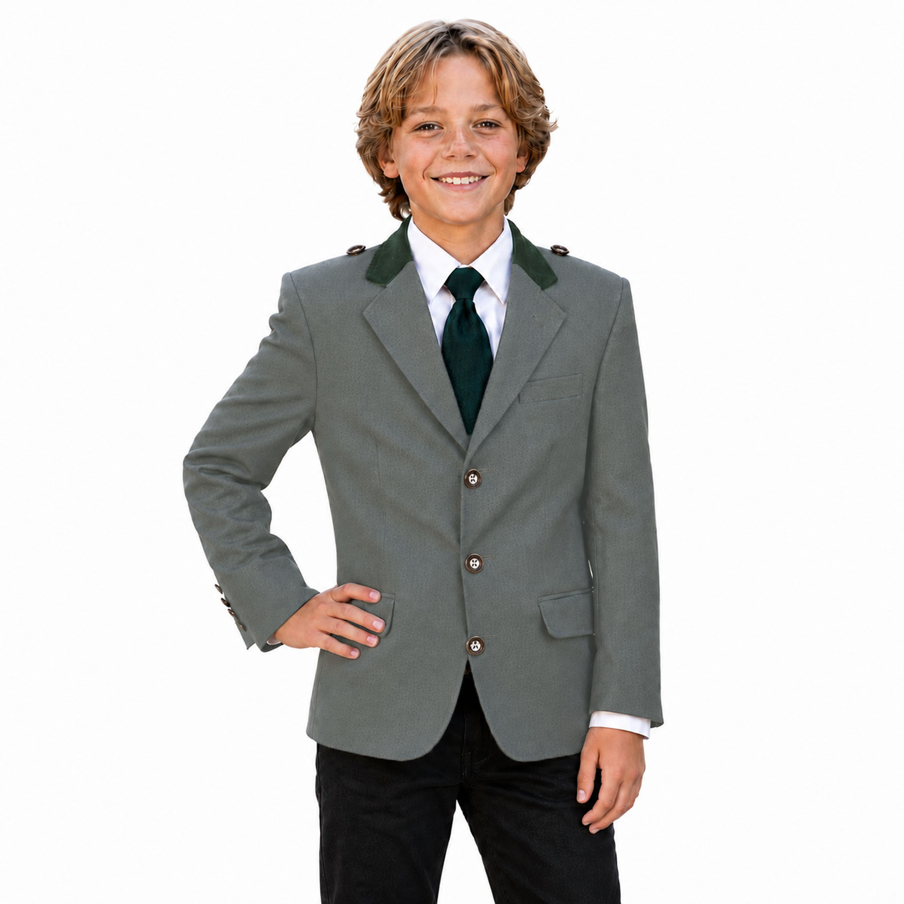 Produktbild von Schützenjacke "Lukas" für Kinder mittelgrau