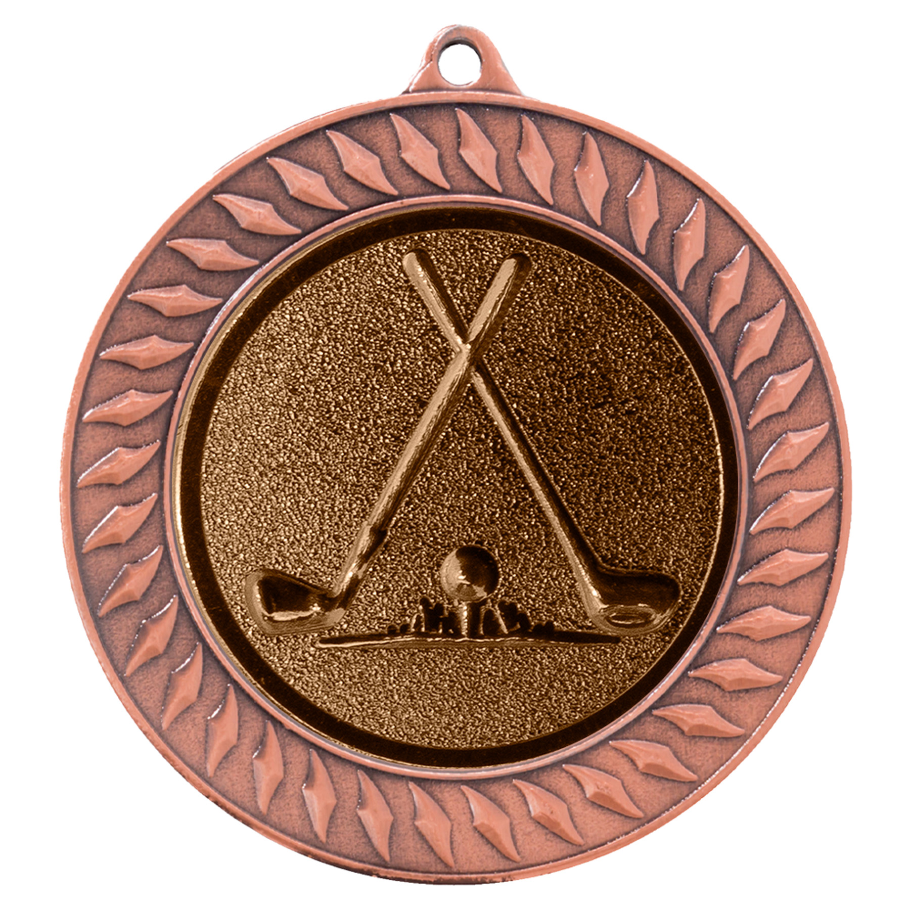 Produktbild von Golfmedaille "Orchideen" Ø 70 mm inkl. Kordel