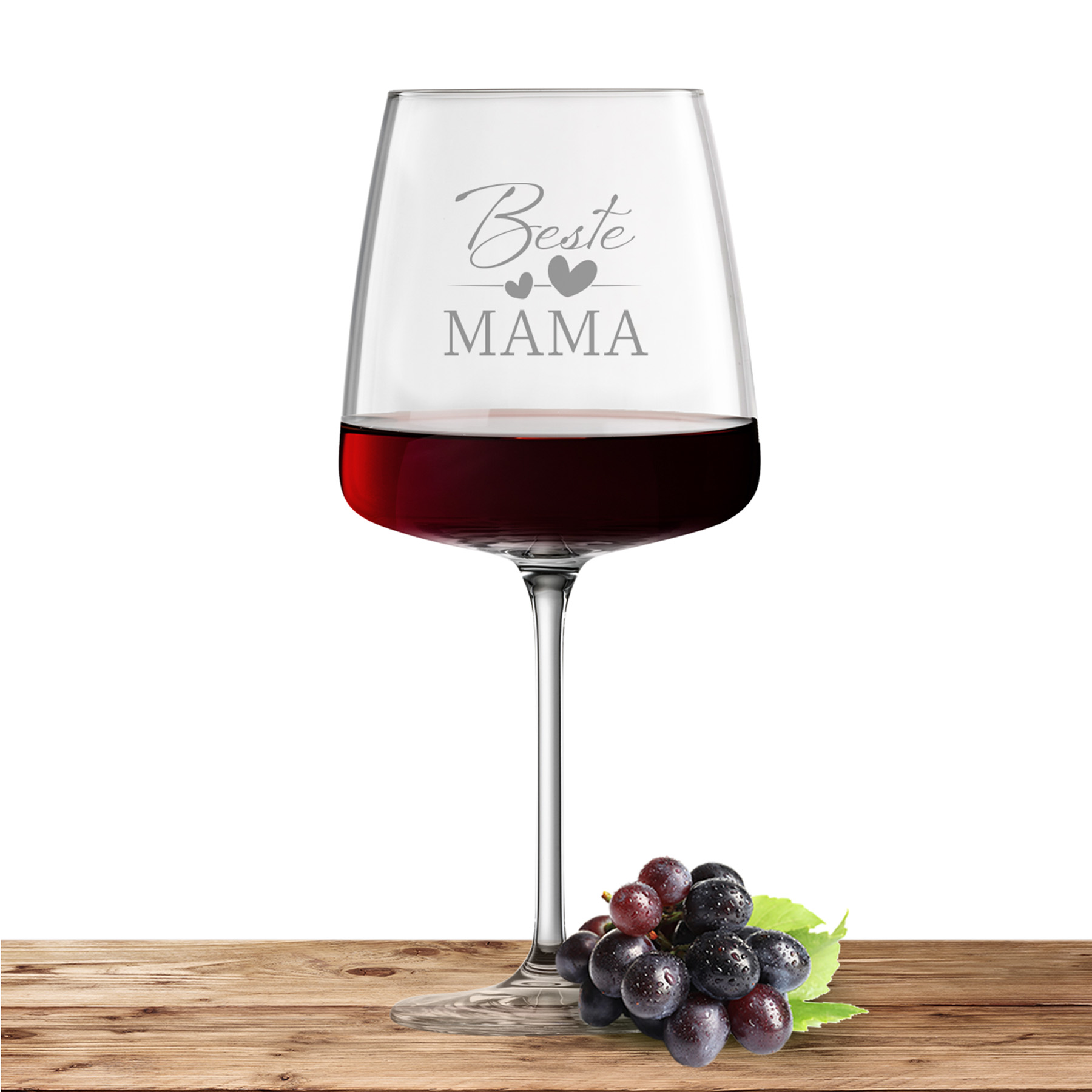 Produktbild von Weinglas Zwiesel Glas Rotweinglas VIVID SENSES 710ml "Beste Mama"