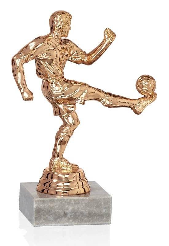 Fußballer Figur FS84-71 gold
