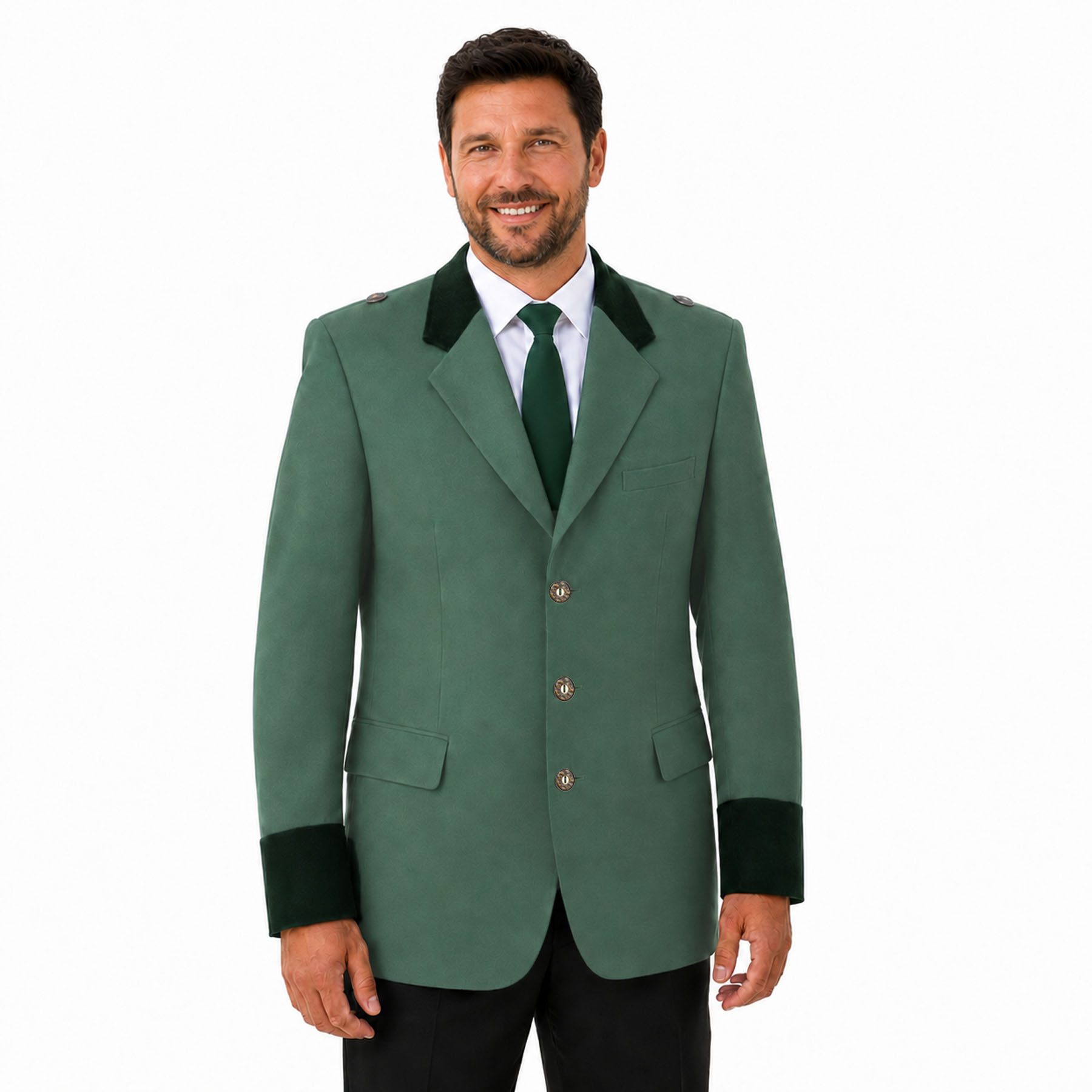 Produktbild von Schützenjacke Albert schützengrün (mit Rückenriegel)