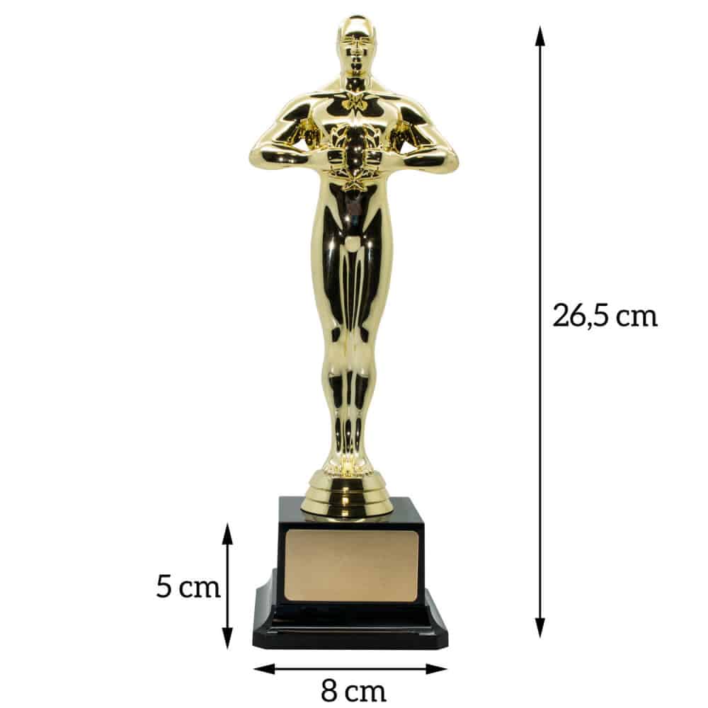 Siegerfigur "Viktor" 26,5cm Gravur "Beste/r … der Welt"