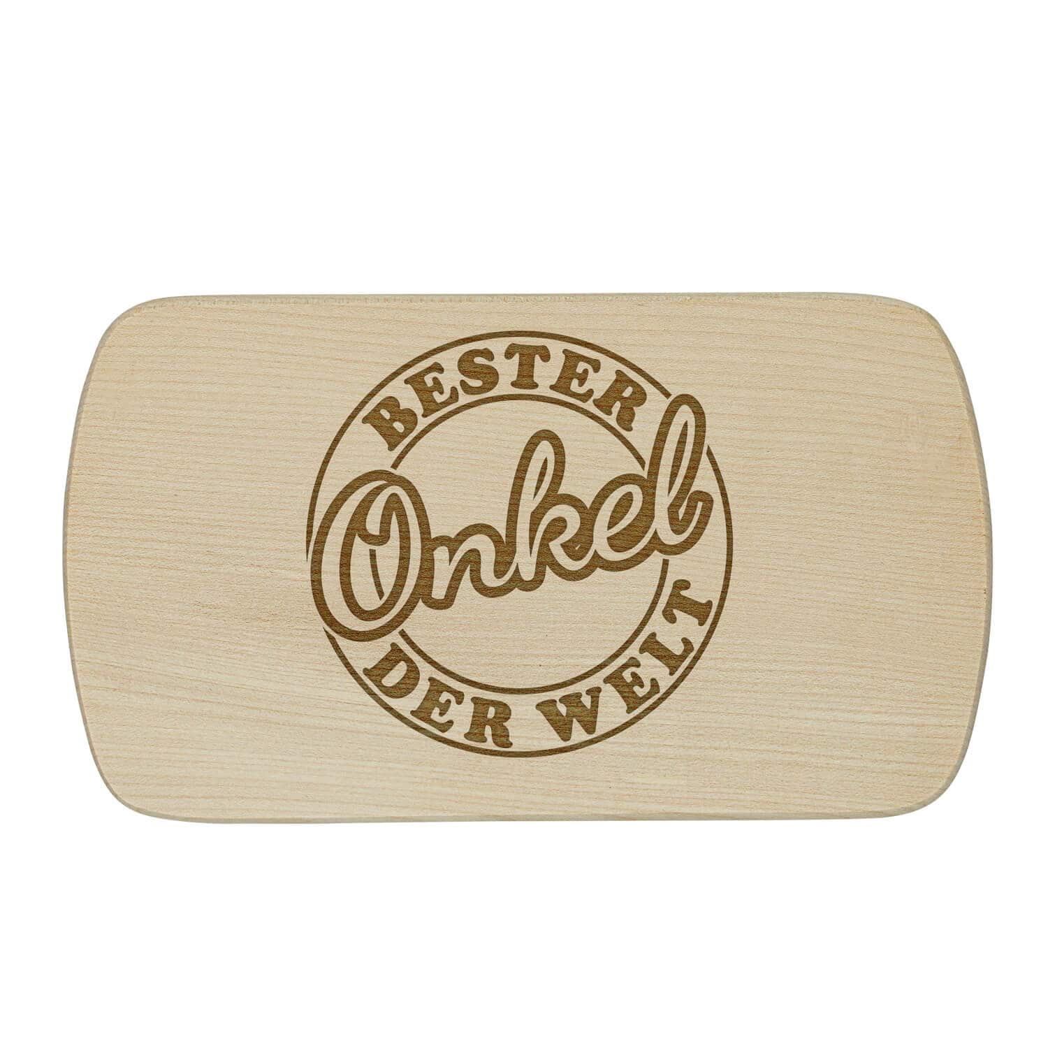 Produktbild von Frühstücksbrettchen "Bester Onkel" mit verschiedenen Motiven