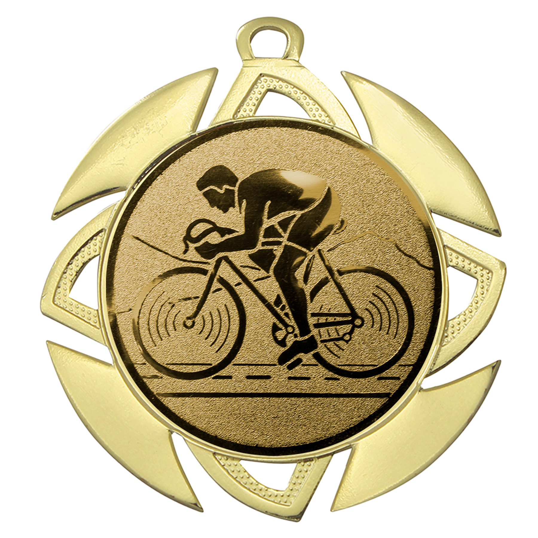 Produktbild von Radsportmedaille "Allium" Ø 70 mm inkl. Kordel