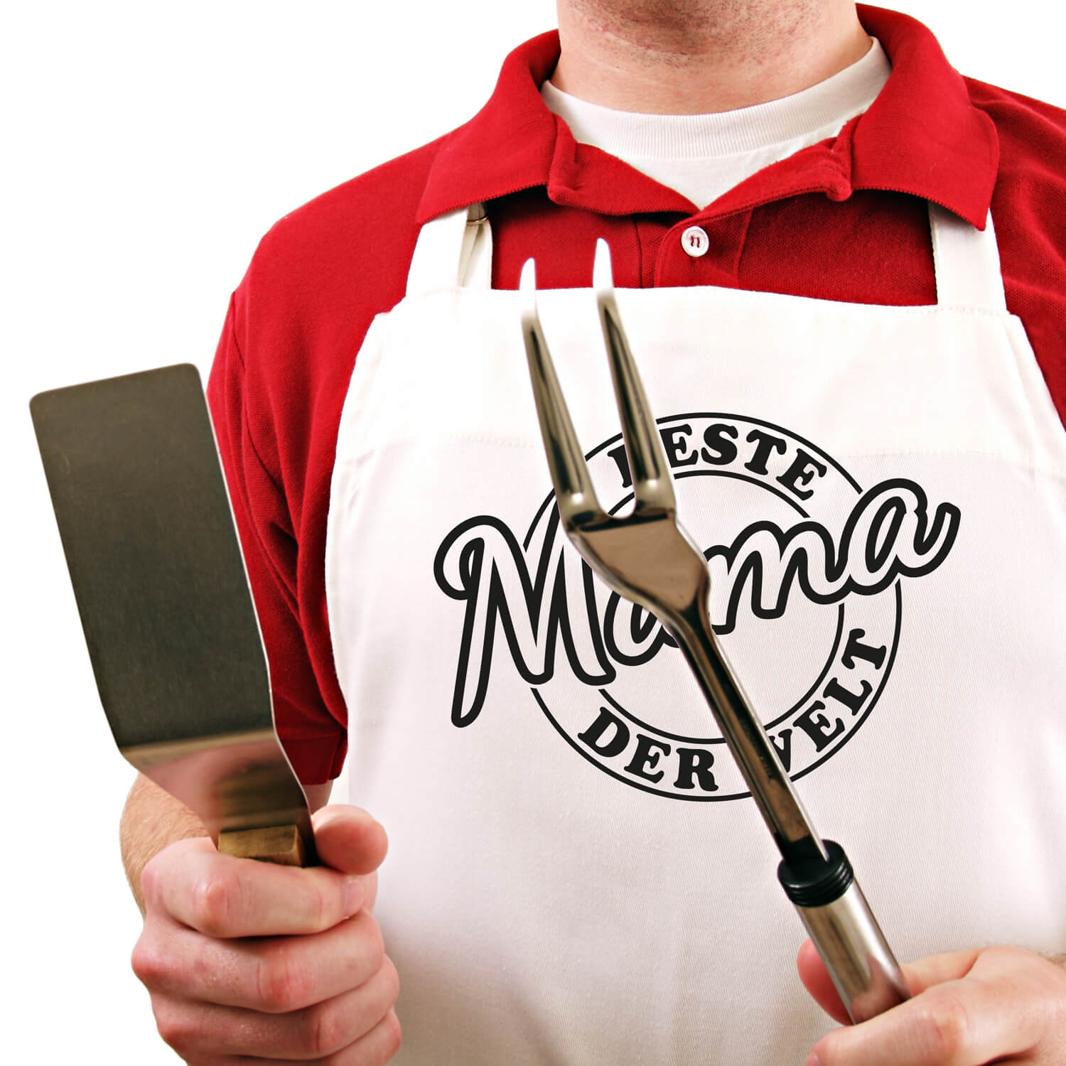 Produktbild 2 von Grillschürze Kochschürze "Beste Mama" Siegel