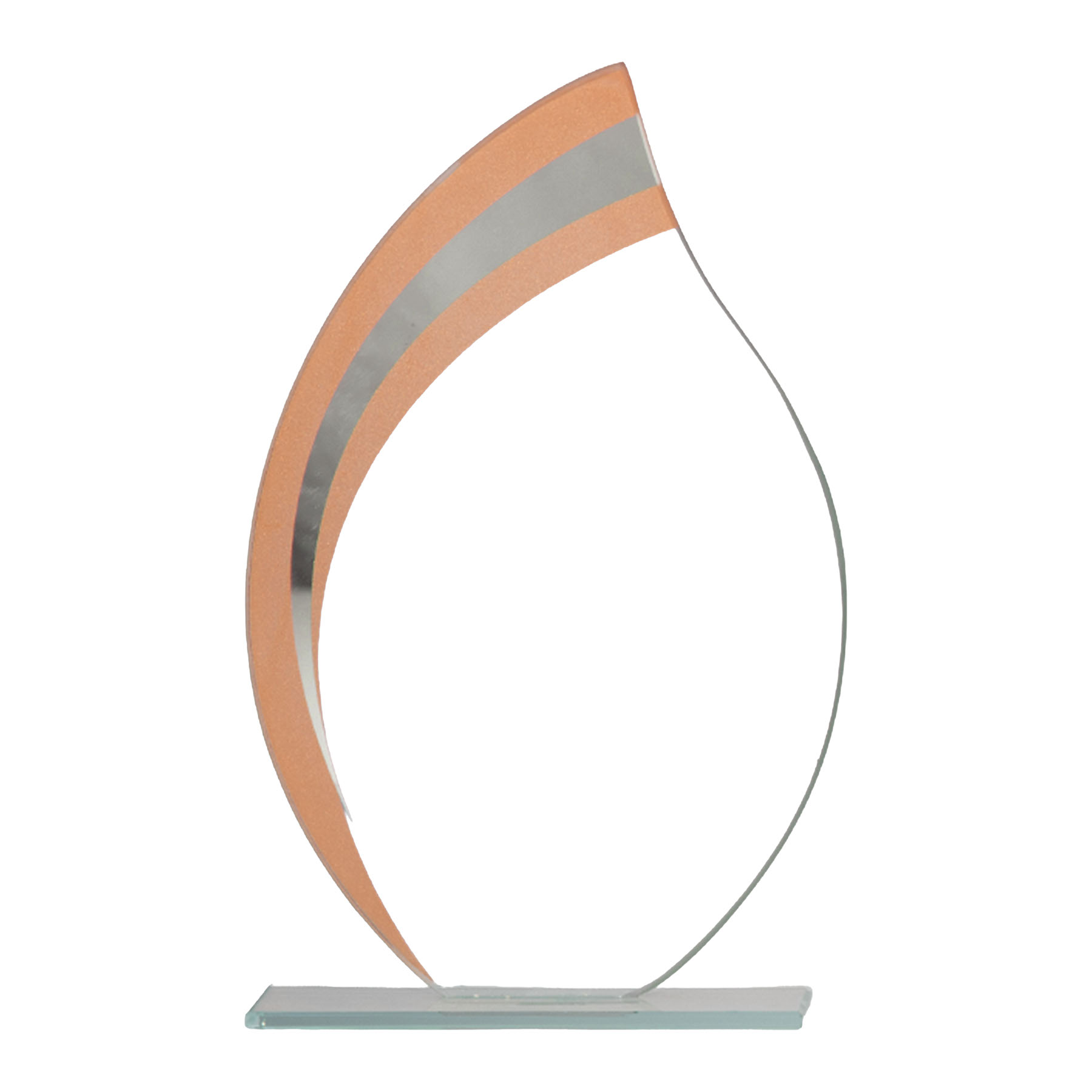 Produktbild von Glastrophäe "Aventurin" inkl. Lasergravur und Geschenkverpackung