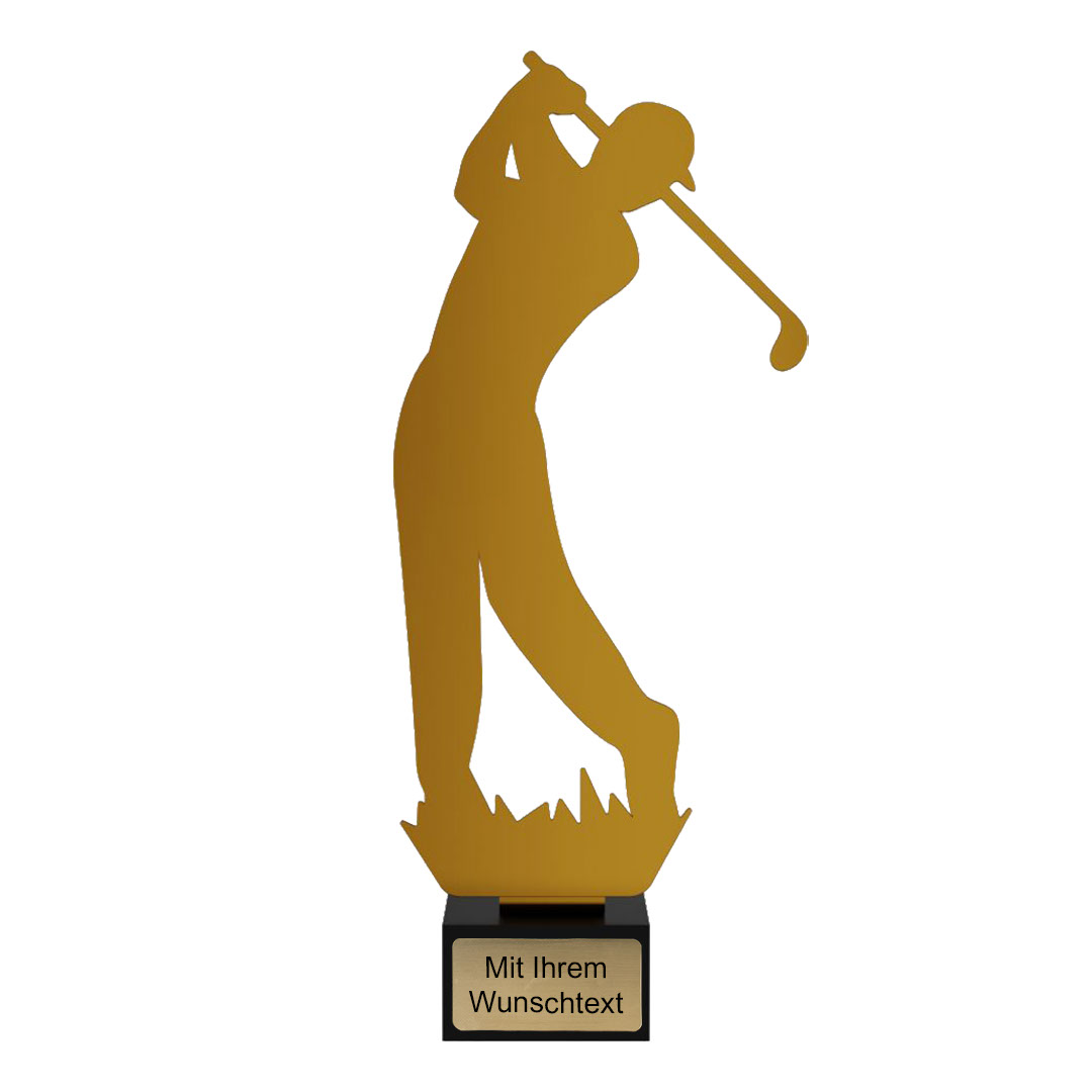Produktbild von Metalltrophäe Golf "Gabbro"