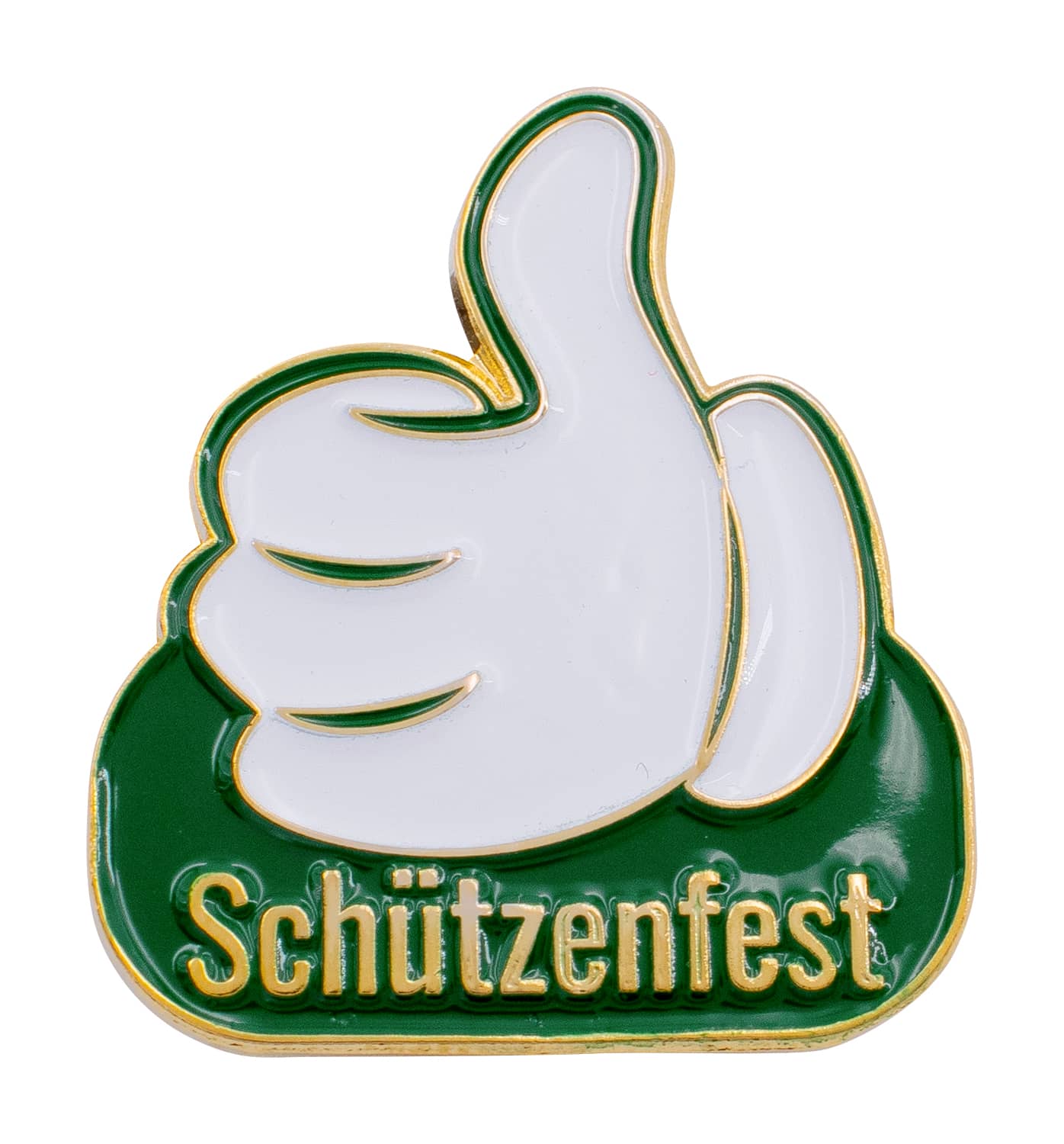 Thumbs Up Pin "Schützenfest"