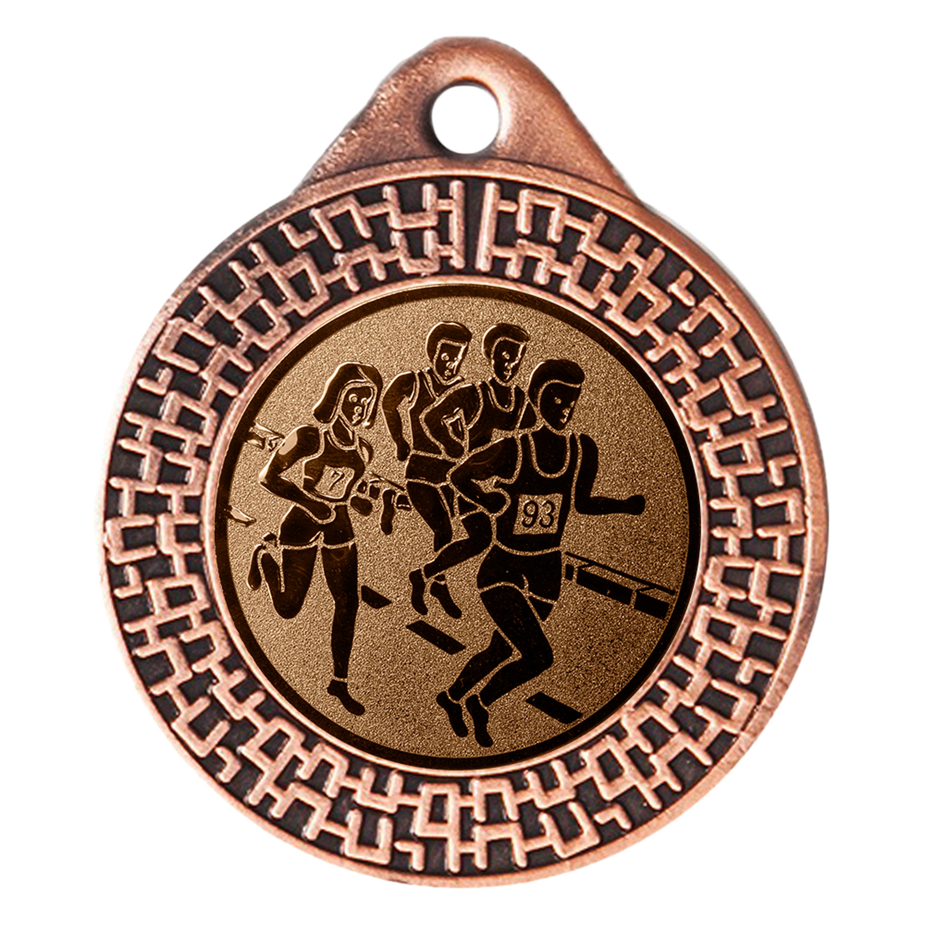 Produktbild von Laufsport-Medaille "Christrosen" Ø 40 mm inkl. Kordel