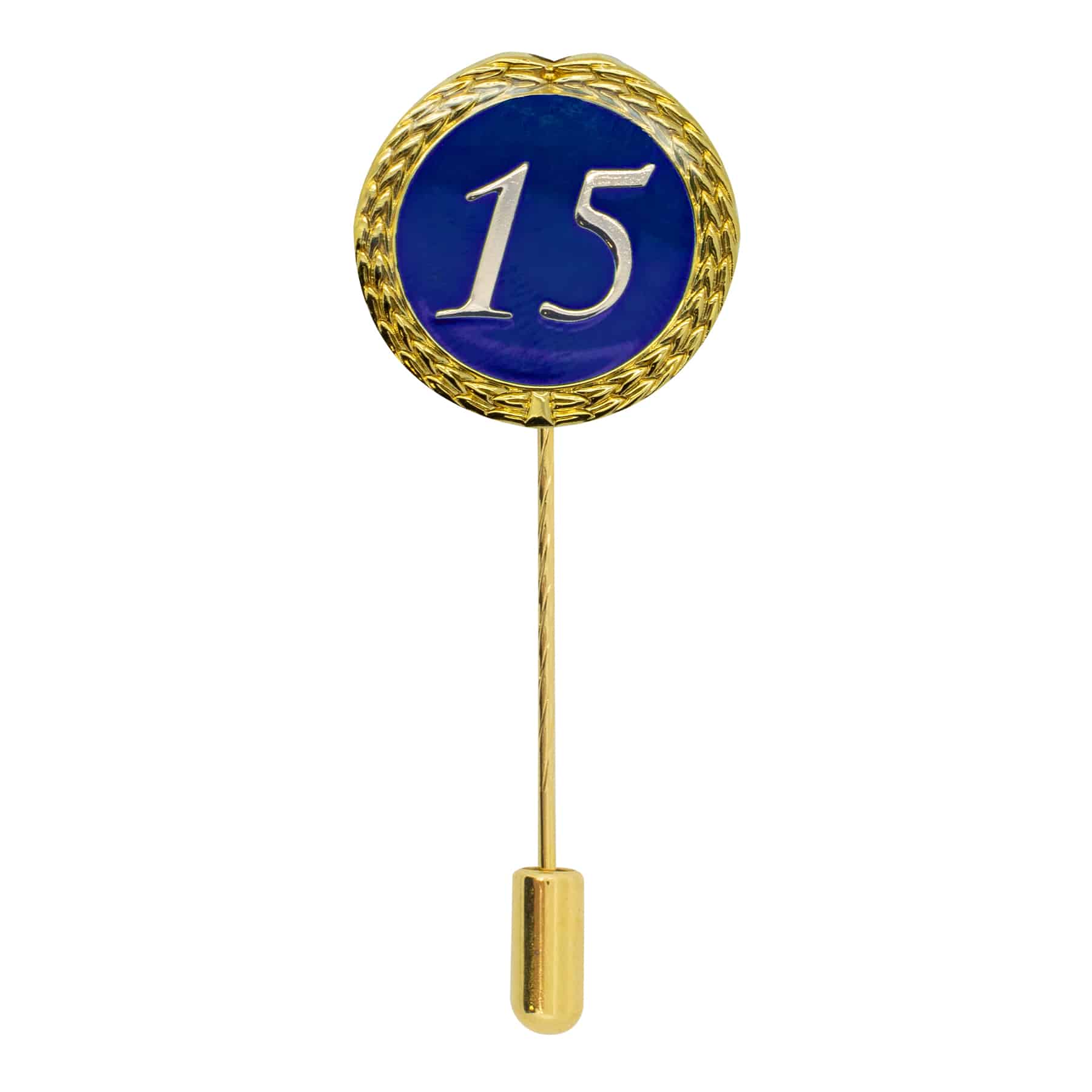Anstecknadel 15 Jahre