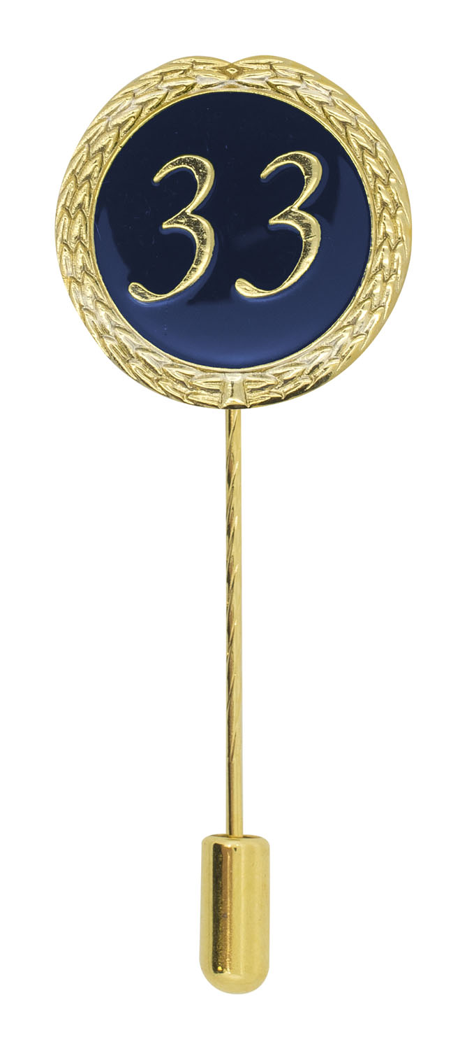 Produktbild 2 von Anstecknadel 33 Jahre
