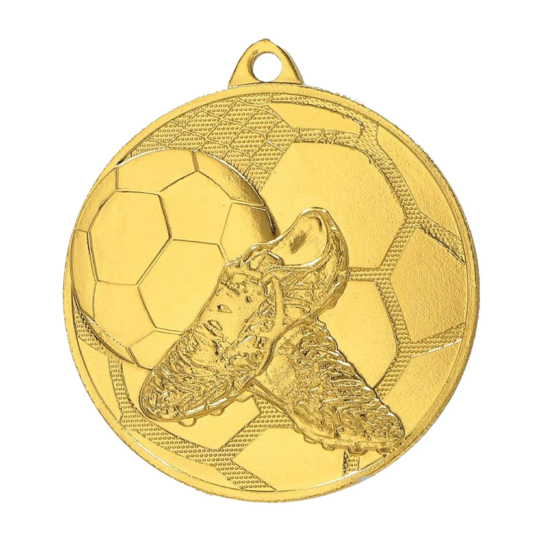 Produktbild von Fußballmedaille "Elanus" Ø 50 mm inkl. Kordel