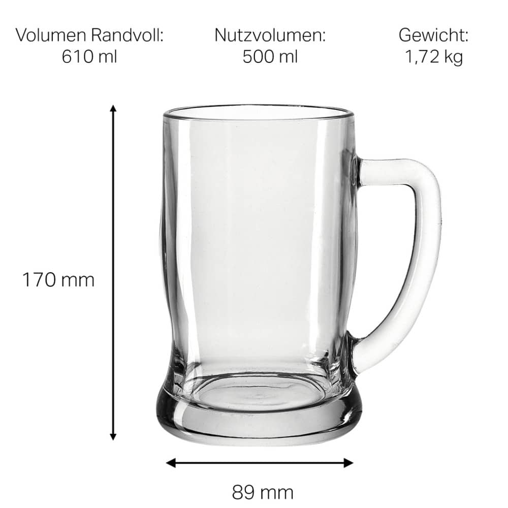 Produktbild 7 von Leonardo Bierseidel 0,5l Taverna "Bester Trainer"