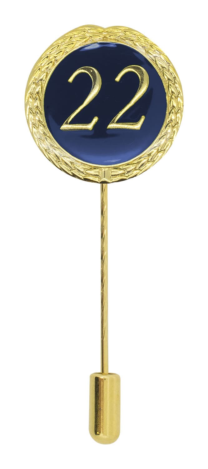 Produktbild 4 von Anstecknadel 22 Jahre