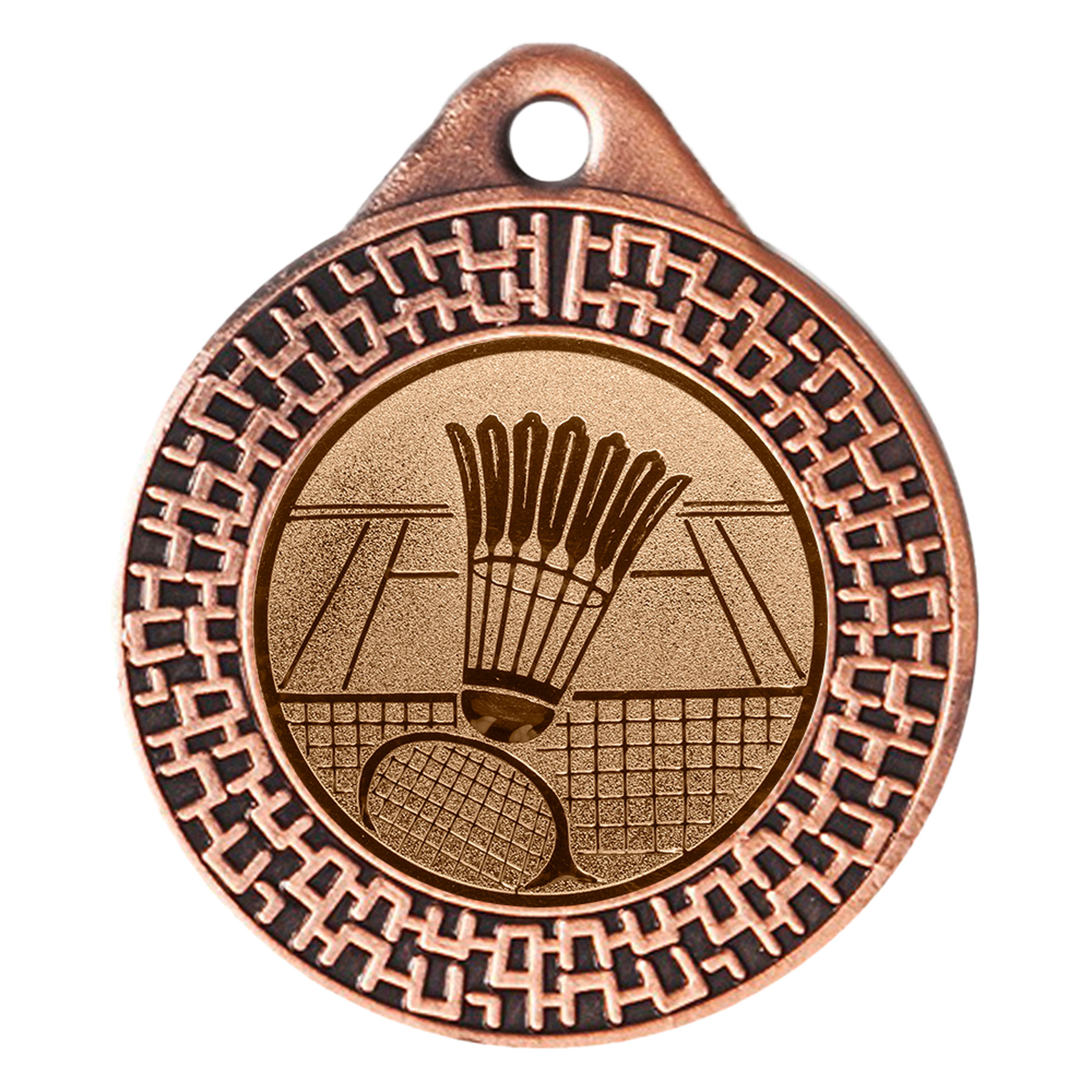 Produktbild von Badminton-Medaille "Christrosen" Ø 40 mm inkl. Kordel