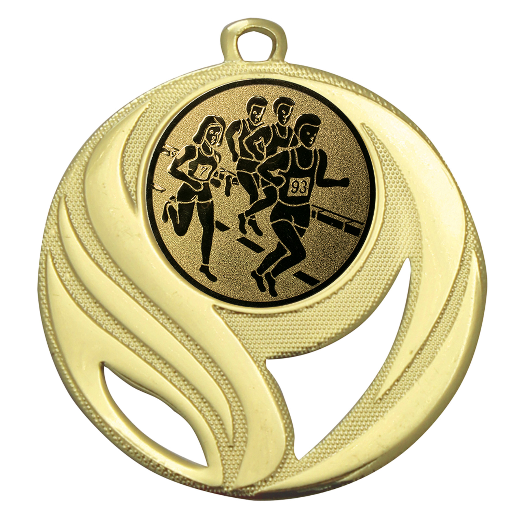 Produktbild von Laufsport-Medaille "Araujia" Ø 50 mm inkl. Kordel