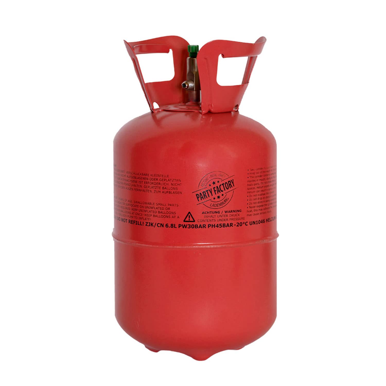 Produktbild von Kleine Heliumflasche für 30 Ballons