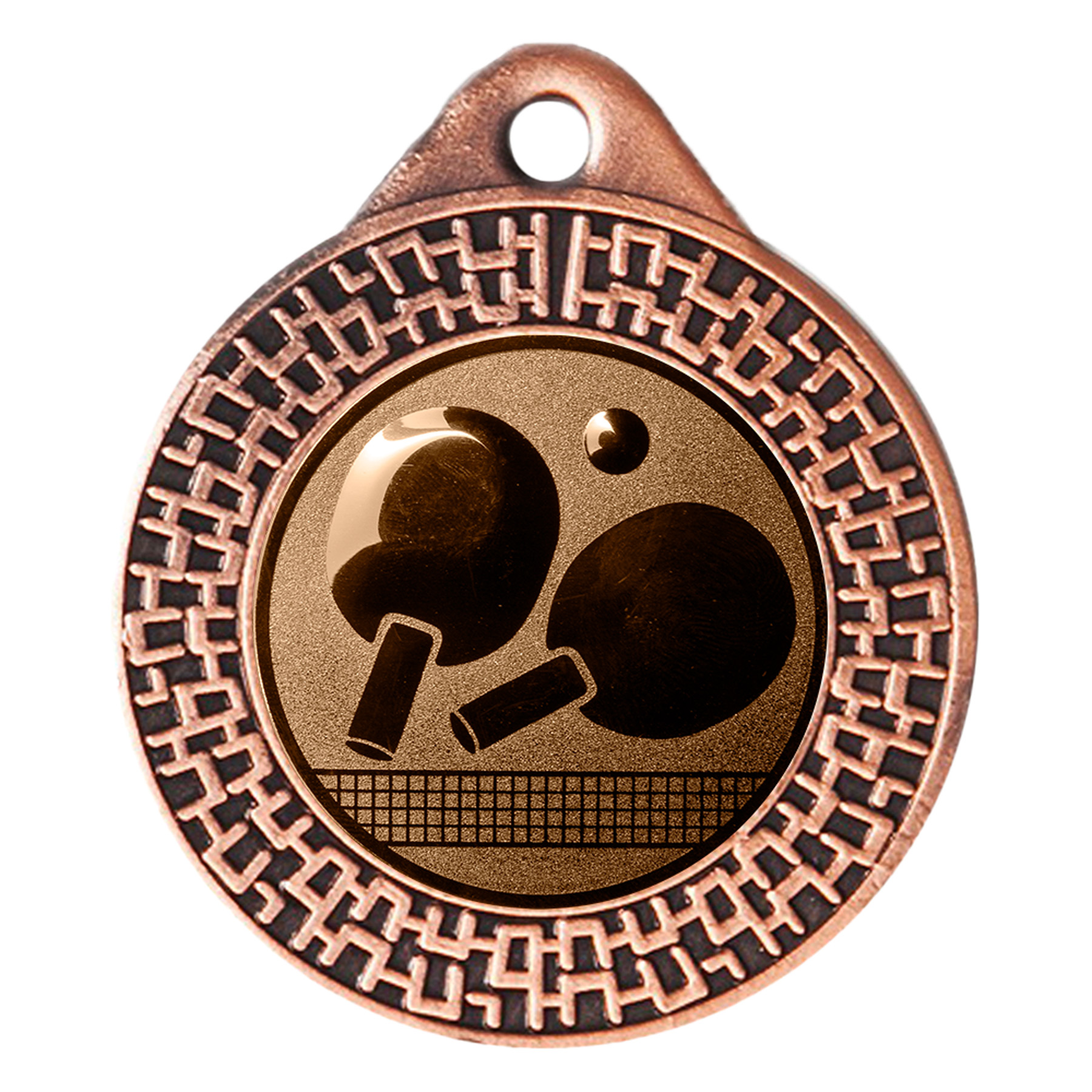 Produktbild von Tischtennis-Medaille "Christrosen" Ø 40 mm inkl. Kordel